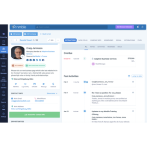 Nimble CRM
